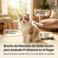 🐾 Kit de aseo para mascotas con botón de fácil liberación: aseo seguro, cómodo y sin complicaciones ✨🛁