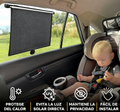 ☀️ Parasol Retráctil para Ventanas de Coche y Habitación – Protección Solar Fácil y Eficaz ✨🚗🏠