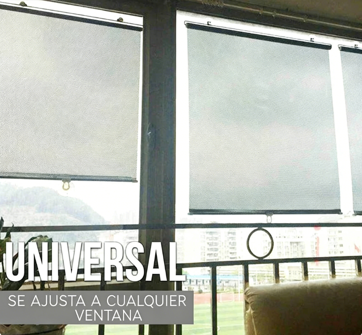 ☀️ Parasol Retráctil para Ventanas de Coche y Habitación – Protección Solar Fácil y Eficaz ✨🚗🏠