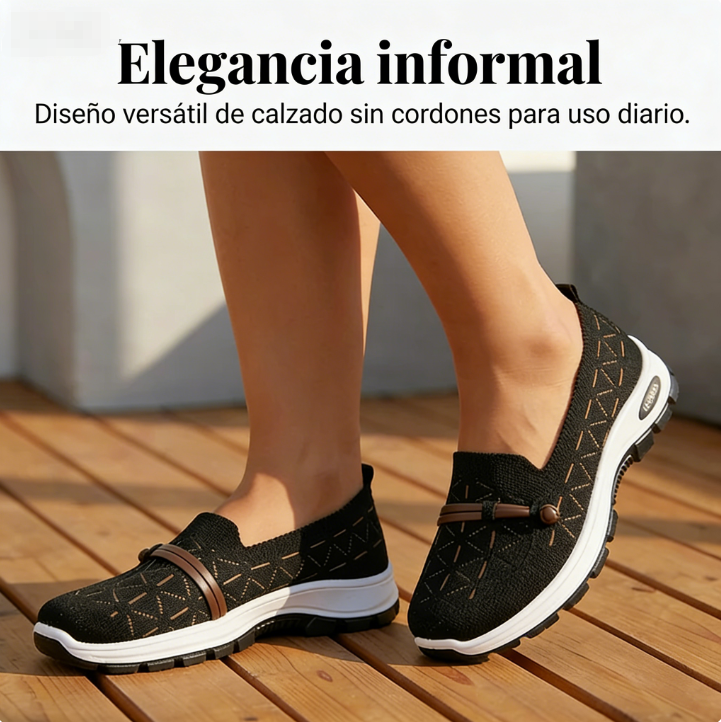 👟 Mocasines Planos de Punto para Mujer – Transpirables, Cómodos y Elegantes ✨💖