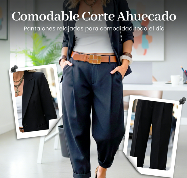 🧥👖 Conjunto de 2 Piezas para Mujer – Blazer y Pantalón, Elegancia y Estilo Profesional ✨💼