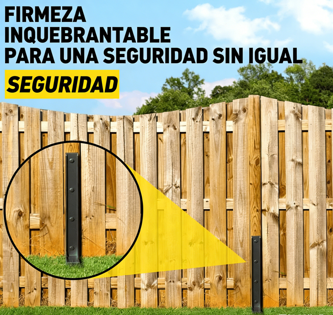 🛠️ Kit de Reparación para Postes de Valla – Resistente y Duradero para Uso Intensivo ✨🏡