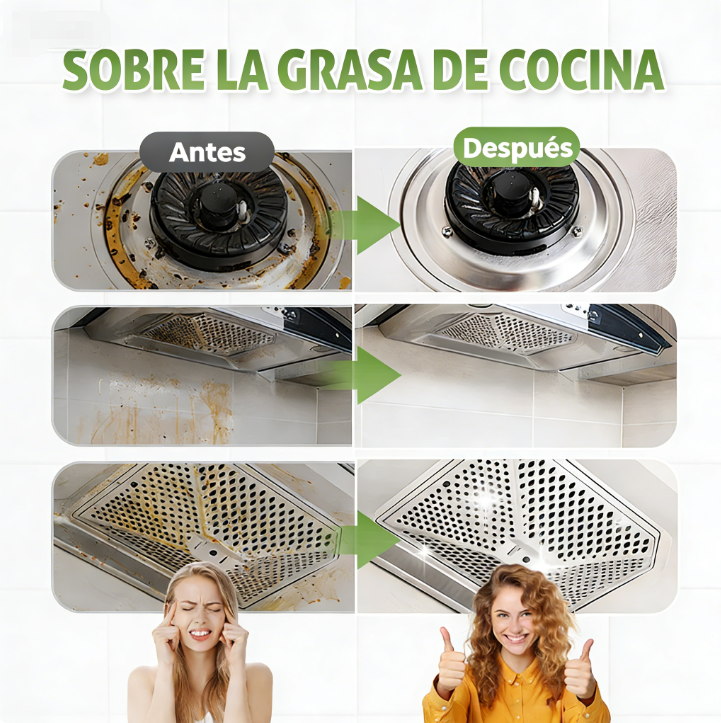 ⏰ ¡Oferta Limitada 50% OFF! 🔥 Limpiador en Espuma Enzimático Multiusos – Cocina y Hogar Impecables ✨💦 ¡Rápido, Fácil y Efectivo! 🏠💥