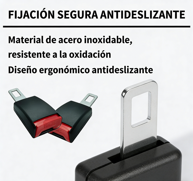 ⏰ ¡Oferta Limitada 50% OFF! 🔥 Extensor de Hebilla para Cinturón de Seguridad del Auto – Más Comodidad y Seguridad al Conducir 🚗💺✨