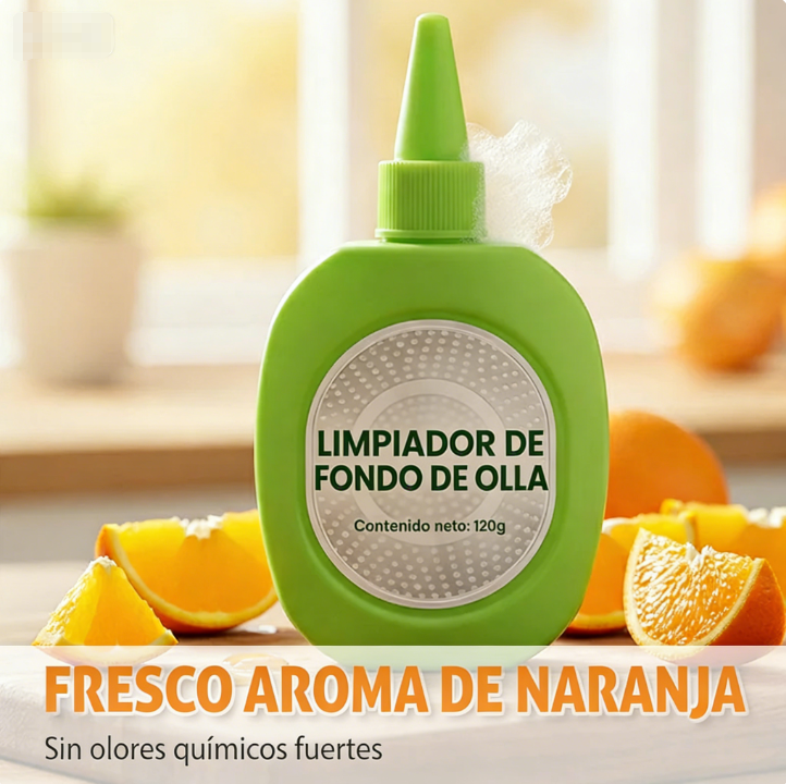 ⏰ ¡Oferta Limitada 50% OFF! 🔥 Quitamanchas y Eliminador de Suciedad para el Fondo de Ollas 🍳🧴✨ – Limpieza Fácil y Rápida 💪🏠