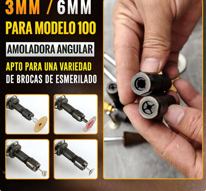 ⏰ ¡Oferta Limitada 50% OFF! 🔥 Adaptador Modificado para Amoladora Angular – Seguro, Preciso y Fácil de Usar ⚡🛠️
