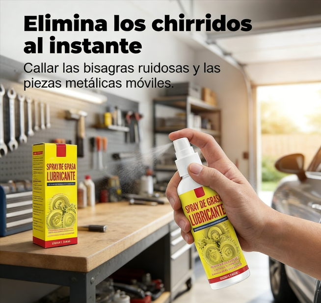 ⏰ ¡Oferta Limitada 50% OFF! 🏆 Spray Removedor de Óxido y Lubricante Multiusos – Compra 3 y Llévate 2 Gratis 🔧🚗🏠 Rápido, Fácil y Protege Herramientas y Piezas Metálicas ✨💪