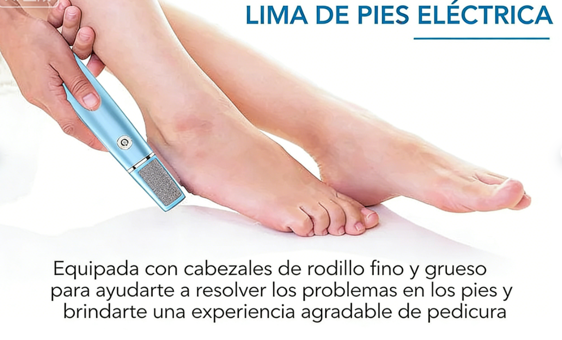 ⏰ ¡Oferta Limitada 50% OFF! 🦶 Removedor Eléctrico de Callos – Pies Suaves y Renovados en Minutos, Fácil y Seguro ✨💖