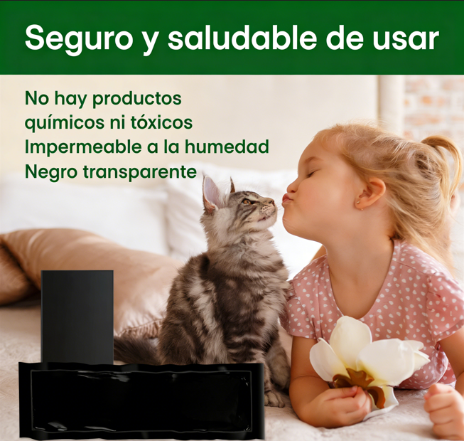 ⏰ ¡Oferta Limitada 50% OFF! 🐭 Trampa Adhesiva Grande para Ratones – Captura Rápida y Eficaz, Fácil de Usar ✨🏠