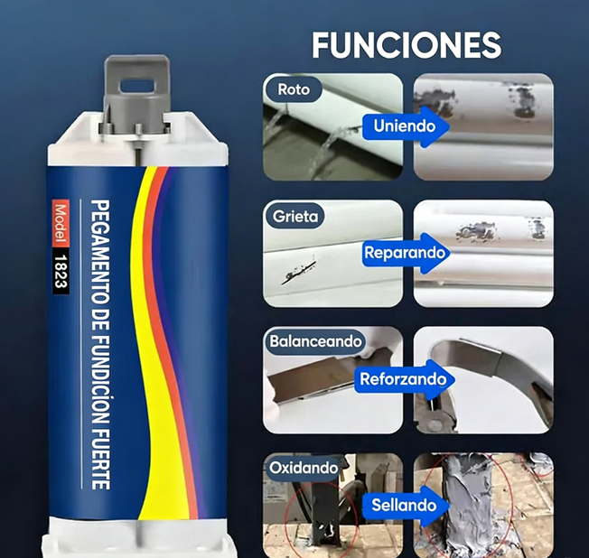 🎁 ¡Compra 3 y Llévate 2 Gratis! 🔧 Adhesivo Industrial de Alta Resistencia – Fuerte, Duradero y Perfecto para Reparaciones y Proyectos DIY ✨🏠
