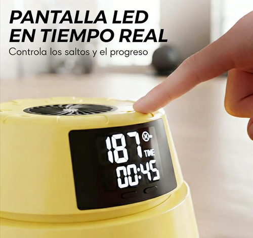 ⏰ ¡Oferta Limitada 50% OFF! 🤸‍♂️ Máquina de Saltar Cuerda Inteligente – Cuenta Saltos, Mejora tu Fitness y Quema Grasa Fácilmente 🔥💪