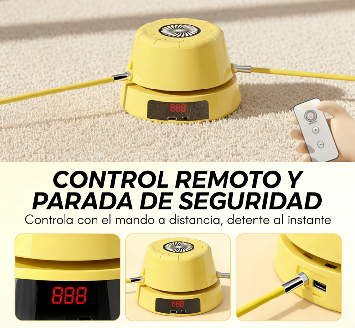 ⏰ ¡Oferta Limitada 50% OFF! 🤸‍♂️ Máquina de Saltar Cuerda Inteligente – Cuenta Saltos, Mejora tu Fitness y Quema Grasa Fácilmente 🔥💪