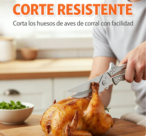 ⏰ ¡Oferta Limitada 50% OFF! 🔪 Tijeras de Cocina Desmontables para Huesos de Aves – Corte Fácil, Seguro y Rápido 🐔✨🏠