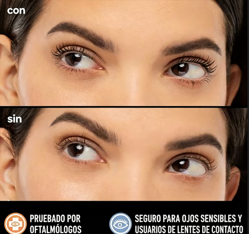 ⏰ ¡Oferta Limitada 50% OFF! 🎉 2 POR 1 – Duo de Máscara de Pestañas Tipo Tubing, Negro y Marrón, Volumen y Largo Intenso sin Manchas ✨👁️