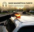 ⏰ ¡Oferta Limitada 50% OFF! 🔈 Luz LED de Advertencia de Emergencia Magnética – Alta Visibilidad y Fácil de Colocar 🚨✨