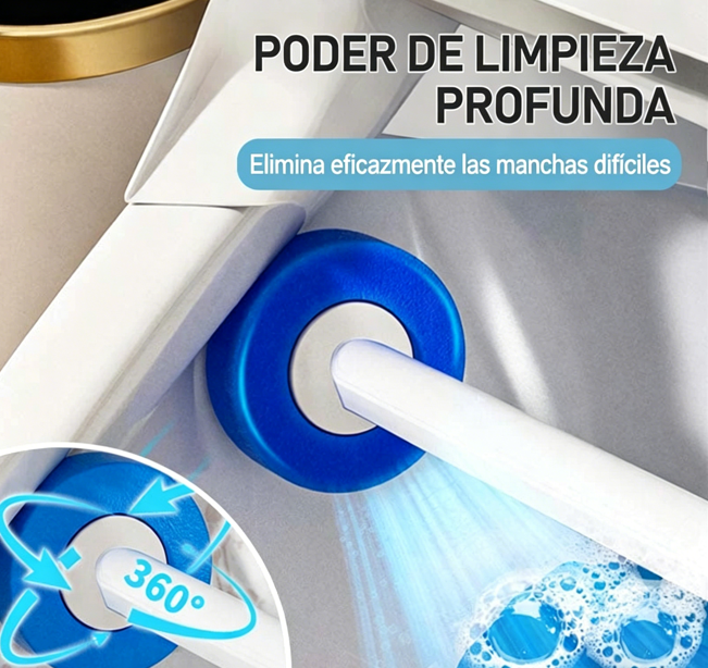 ⏰🔥 ¡Oferta Limitada 50% OFF! 🚽 Kit de Cepillo para Inodoro Desechable con Repuestos – Limpieza Fácil, Higiénica y Sin Esfuerzo ✨🧼