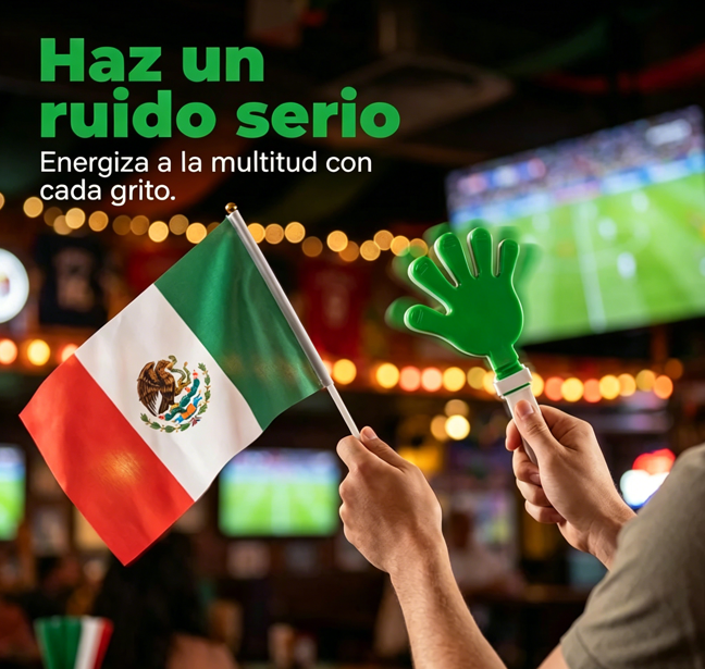 ⏰🔥 ¡Oferta Limitada 50% OFF! 🇲🇽 Ultimate Mexico Match Cheer Kit – Todo lo que Necesitas para Animar y Celebrar el Partido 🎉🎺