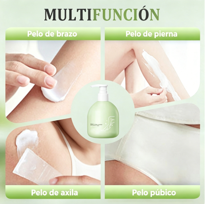✨🪒 ¡OFERTA 50% OFF! Crema Depilatoria Suave – Sin Dolor y Rápida
