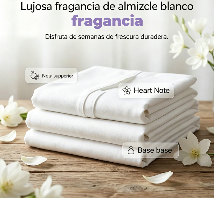 ⏰🔥 ¡Gran Venta 2026 – 50% OFF! 💧 Cápsulas de Detergente 5 en 1 para Ropa – Almizcle Blanco, 80 Unidades 👕✨