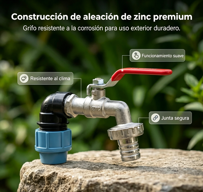 ⏰🔥 ¡Oferta Limitada 50% OFF! 🛠️ Kit Completo de Montaje para Tanque IBC – Instalación Fácil y Rápida 💧✨