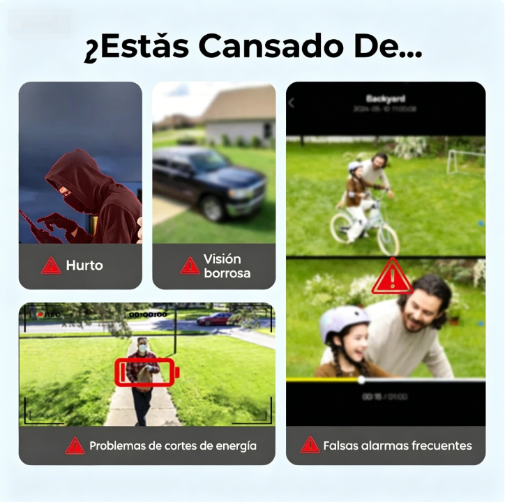 ⏰🔥 ¡Oferta Limitada 50% OFF! 🌞📹 Cámara de Seguridad Solar WiFi – Rotación 355° y Detección de Movimiento Exterior ✨🏡