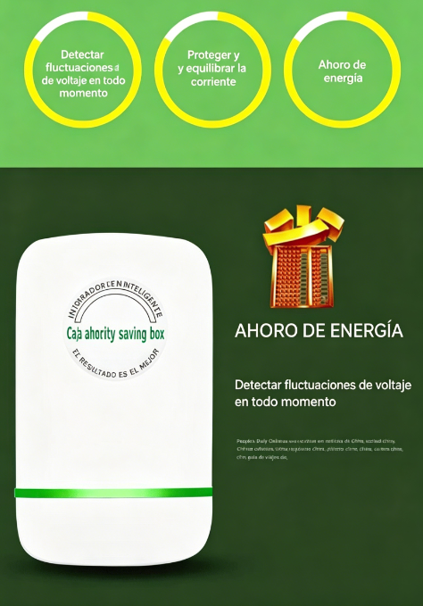 ⏰🔥 ¡Oferta Especial 50% OFF! ⚡ Caja Ahorro de Electricidad para Hogar – Reduce tu Consumo y Protege tus Aparatos 🏠💡