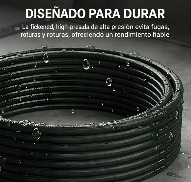 ⏰🔥 ¡Oferta Especial 50% OFF! 💦 Manguera Destapacaños de Alta Presión – Limpieza Rápida y Eficaz para Todo Tipo de Drenajes ⚡🛠️
