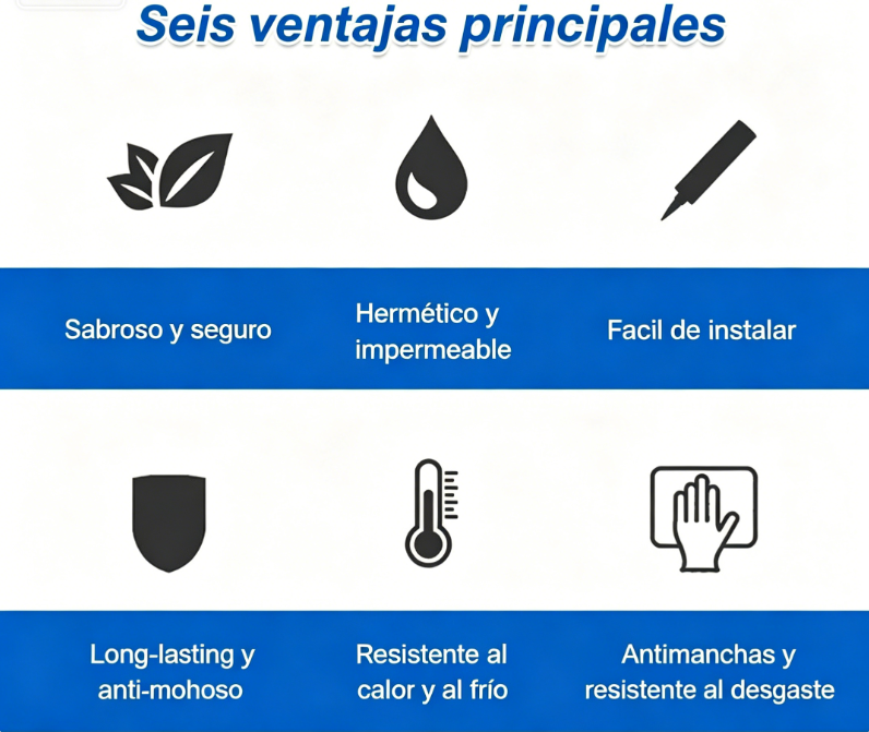 ⏰🔥 ¡Oferta Especial 50% OFF! 🏠 Sellador Multifuncional – Impermeable y Antimoho para Hogar y Baño ✨💦