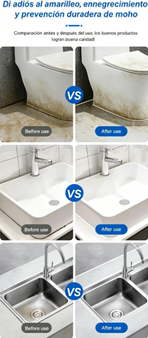 ⏰🔥 ¡Oferta Especial 50% OFF! 🏠 Sellador Multifuncional – Impermeable y Antimoho para Hogar y Baño ✨💦