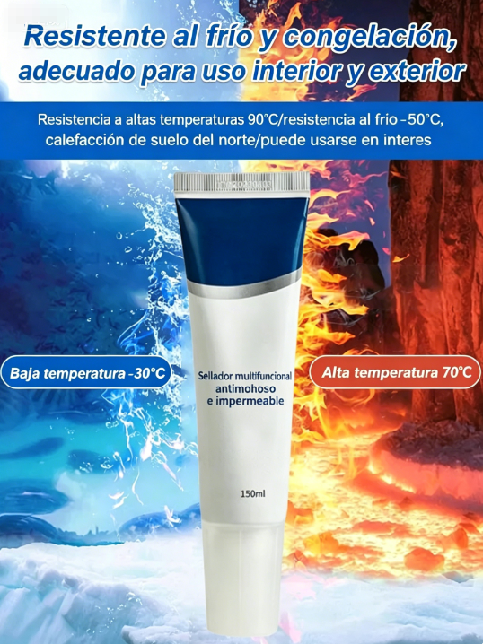 ⏰🔥 ¡Oferta Especial 50% OFF! 🏠 Sellador Multifuncional – Impermeable y Antimoho para Hogar y Baño ✨💦