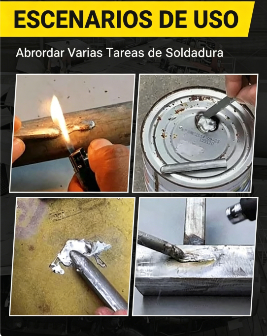 ⏰🔥 ¡Oferta Especial 50% OFF! 🛠️ Varilla de Soldadura Universal – Rendimiento Óptimo a Bajas Temperaturas ✨💪