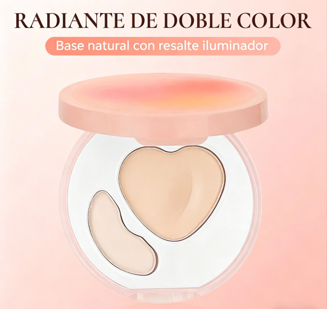 ⏰🔥 ¡Oferta Especial 50% OFF! 💄 Polvos Faciales Bicolor – Acabado Perfecto y Glamuroso Todo el Día ✨🌟