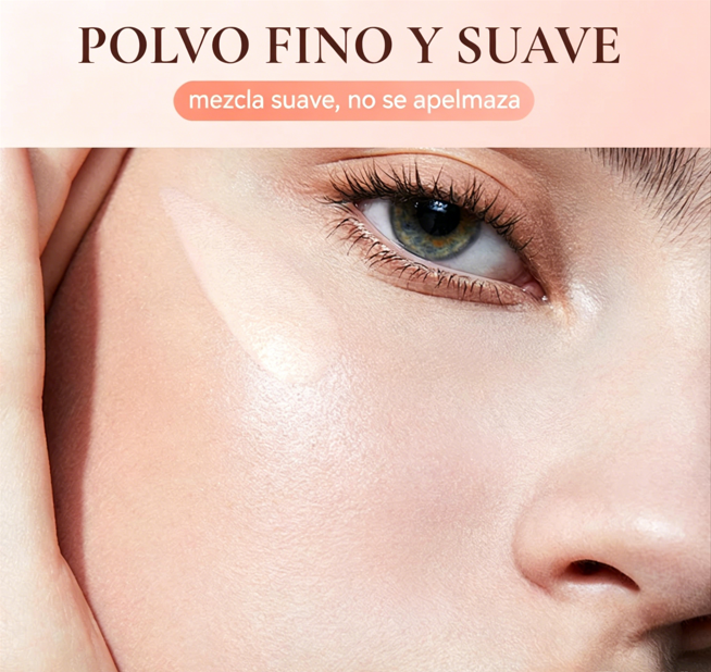⏰🔥 ¡Oferta Especial 50% OFF! 💄 Polvos Faciales Bicolor – Acabado Perfecto y Glamuroso Todo el Día ✨🌟