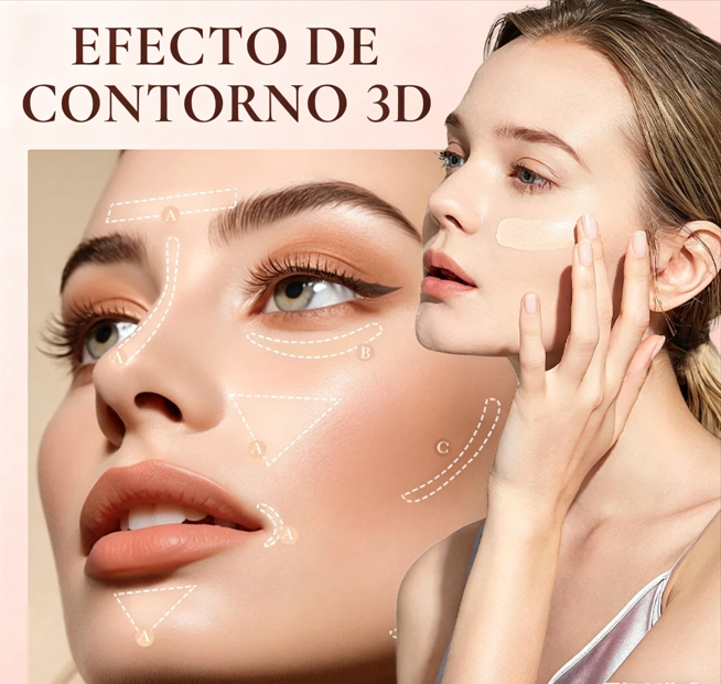 ⏰🔥 ¡Oferta Especial 50% OFF! 💄 Polvos Faciales Bicolor – Acabado Perfecto y Glamuroso Todo el Día ✨🌟