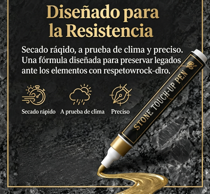 ⏰🔥 ¡50% DE DESCUENTO POR TIEMPO LIMITADO! 🖋️ Rotulador Dorado para Lápidas – Restaura Nombres y Fechas con Claridad Duradera 🕊️💛