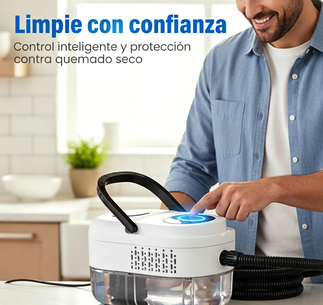 ⏰🔥 ¡50% DE DESCUENTO POR TIEMPO LIMITADO! 🏠 Limpiador a Vapor Multifuncional – Alta Temperatura, Higiene y Comodidad en tu Hogar ✨💧