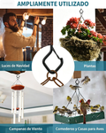 ⏰🔥 ¡50% DE DESCUENTO POR TIEMPO LIMITADO! 🛠️ 10 Ganchos Cuadrados con Cierre de Seguridad – Resistentes y Multifuncionales para Hogar y Jardín ✨🌿