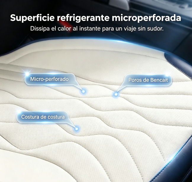 ⏰🔥 ¡50% DE DESCUENTO POR TIEMPO LIMITADO! 🚗💺 Cojín de Coche con Función de Refrigeración – Mantén tu Asiento Fresco y Cómodo Todo el Verano ❄️🌞