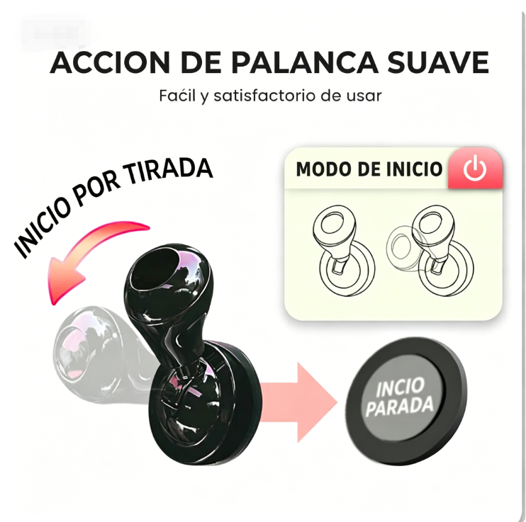 ⏰🔥 ¡50% DE DESCUENTO POR TIEMPO LIMITADO! 🚗 Palanca de Arranque de Un Botón – Arranca tu Auto Rápida y Fácilmente ✨💺