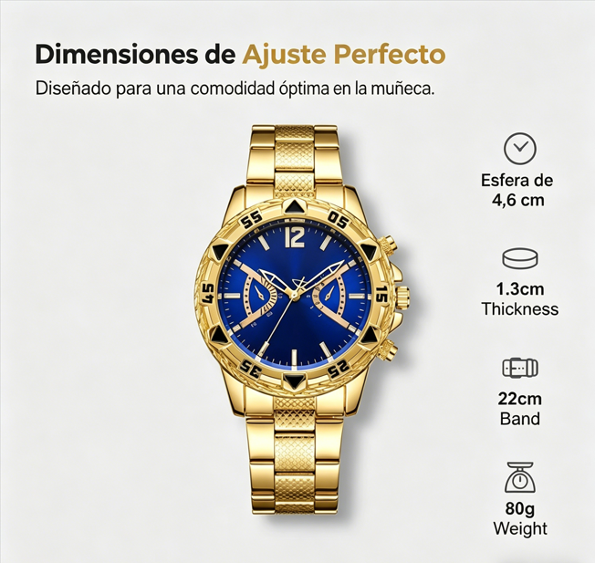 ⏰🔥 ¡50% DE DESCUENTO POR TIEMPO LIMITADO! ⌚ Reloj de Cuarzo para Hombre – Elegante, Clásico y Perfecto para Cada Ocasión ✨💼