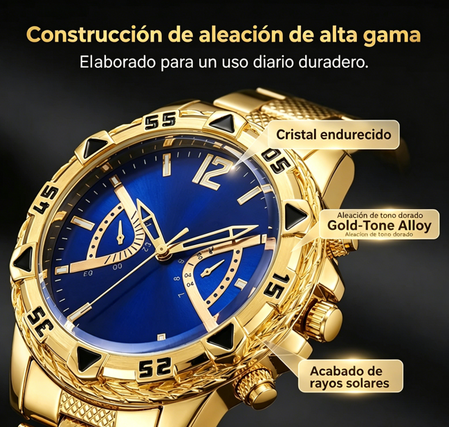 ⏰🔥 ¡50% DE DESCUENTO POR TIEMPO LIMITADO! ⌚ Reloj de Cuarzo para Hombre – Elegante, Clásico y Perfecto para Cada Ocasión ✨💼