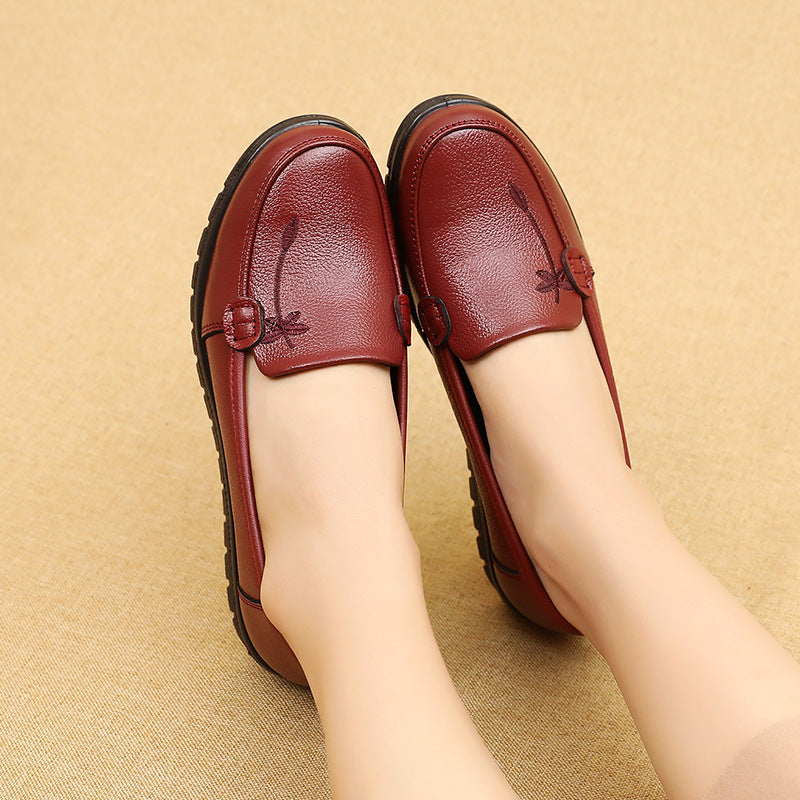 Zapato Casual Cuero Suave Aura Estrella Camino, Confort Supremo y Estabilidad Todo el Día