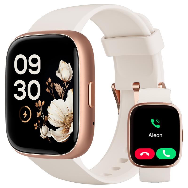 ⌚🌟 Reloj Inteligente Unisex: Llamadas, 100+ Modos Deportivos, Seguimiento del Sueño y Resistencia al Agua IP68 📱💪