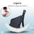 Bolso Cinturón Multifunción Diseño Geométrico Aura Prisma Camino, Comodidad y Seguridad Antirrobo