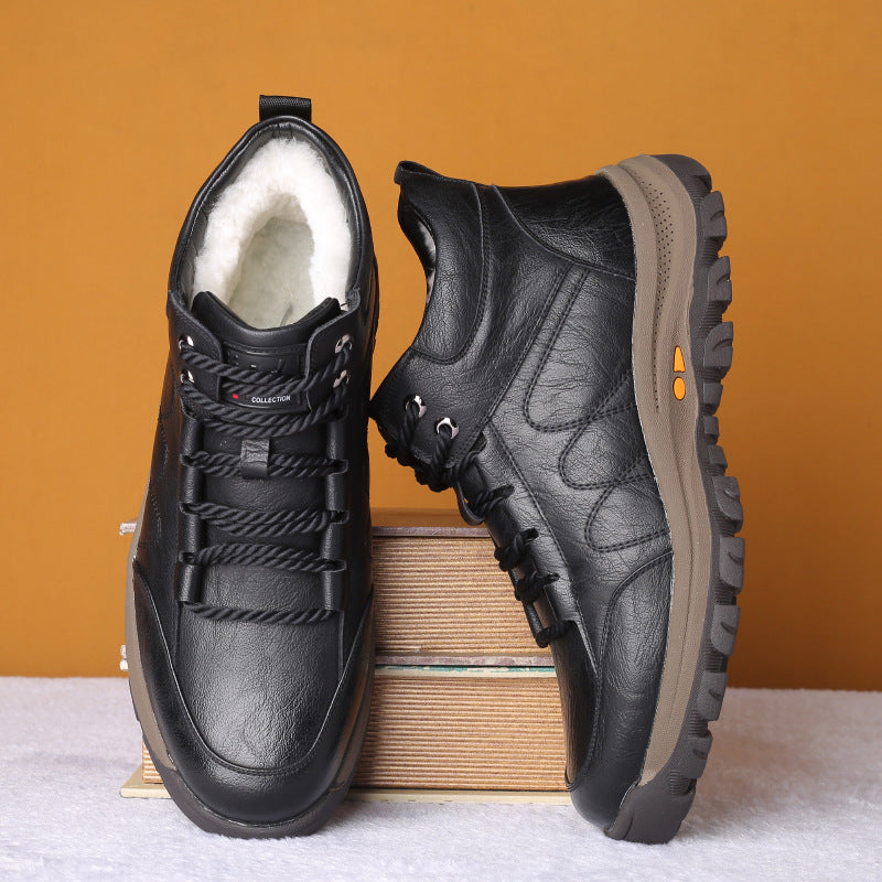 Botas de Senderismo Cuero Impermeable Eclipse Andes Calma, Calor y Protección en Todo Terreno