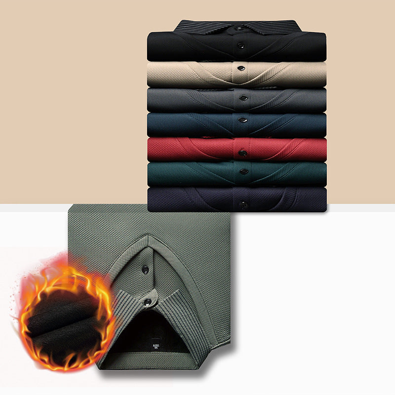 🎁✨ Camisa de Dos Piezas con Rayas y Solapa Falsa – Elegante y Cómoda, el Regalo Perfecto para Cualquier Ocasión 👔🌟