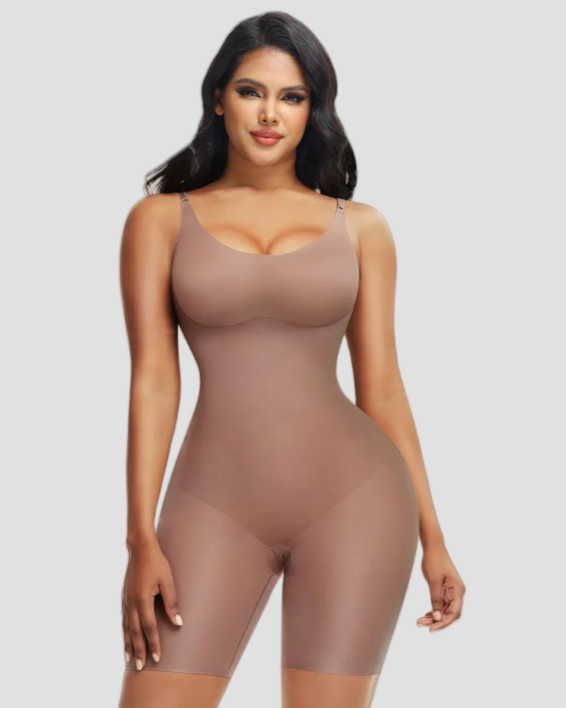 Body moldeador sin costuras y transpirable con levantamiento de glúteos