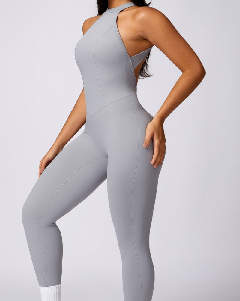 Mono de yoga de durazno que eleva las caderas y embellece la espalda, de secado rápido