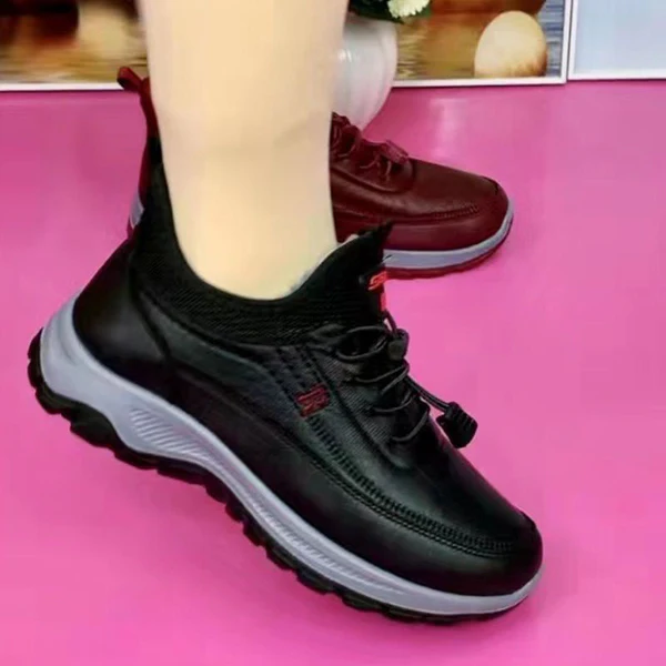 Zapatos Antideslizantes Forro Polar Aura Invierno Serenidad, Calidez y Seguridad Todo el Día