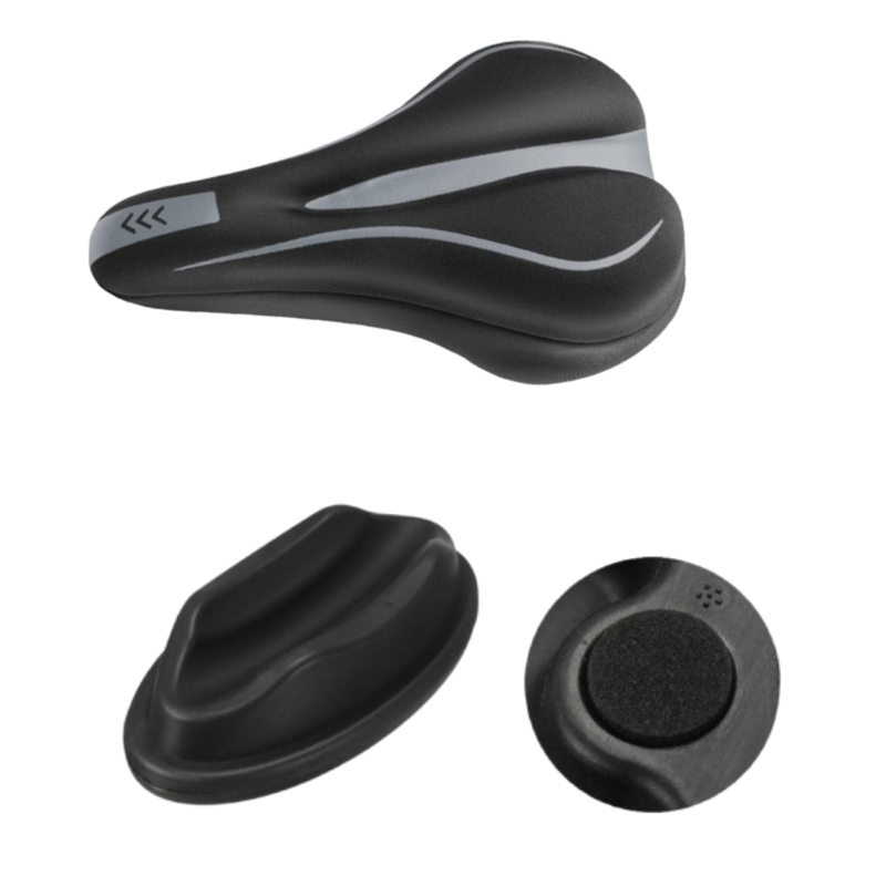 ⏰ ¡Oferta Limitada 50% OFF! 🚴‍♀️ Funda de Sillín de Bicicleta de Silicona de Alta Elasticidad – Cómoda, Antideslizante y Duradera ✨